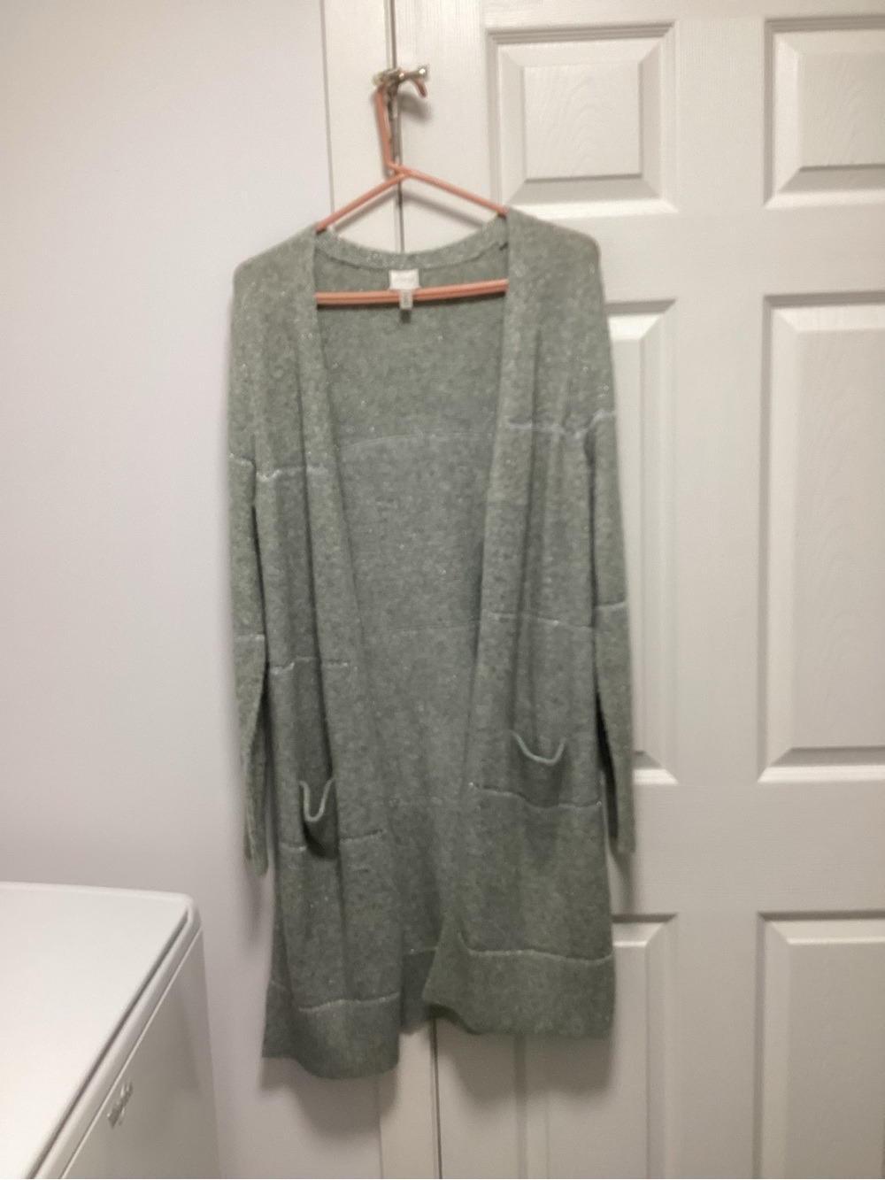 Cozy Open-Front Long Cardigan Sweater